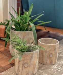 Alternative view of Cachepot Tronco Decorativo