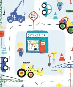 Papel De Pared Make Believe – Roadworks Ahead Blue 11051