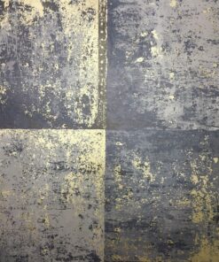 Papel De Pared Metal Panel Blue 65162