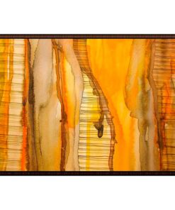 Cuadro Abstracto Naranja